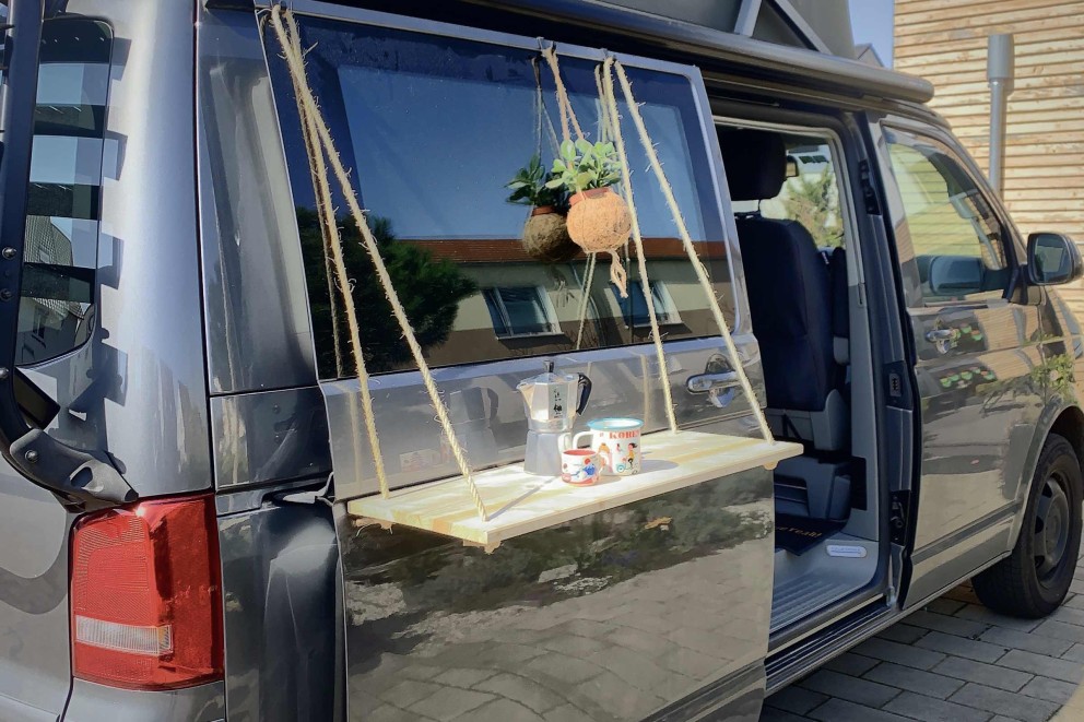  camper ausbauen mobile kaffeebar 