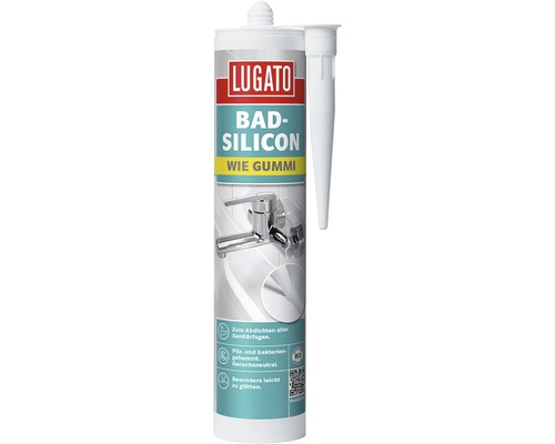 Lugato Bad-Silikon Wie Gummi anthrazit 310 ml-0