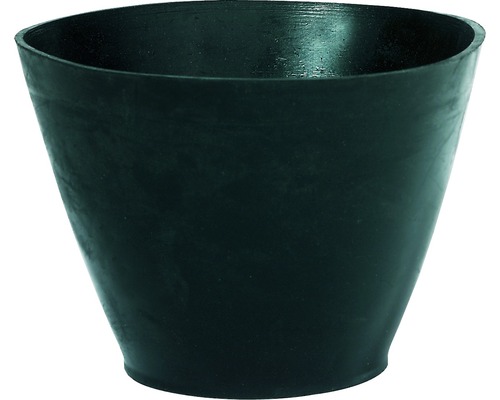 Gipsbecher konische Form schwarz