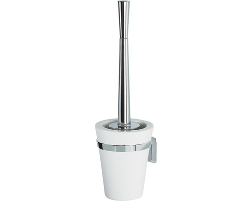 Toilettenbürste Spirella Max light mit Halter weiß