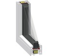 Kunststofffenster Festelement ARON Basic weiß/anthrazit 850x1450 mm