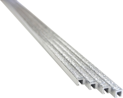 Aluminiummosaik PP AG208 0,75x60,0 cm silber