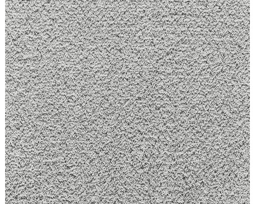 Teppichboden Kräuselvelours Silkysoft kiesel 400 cm breit (Meterware)