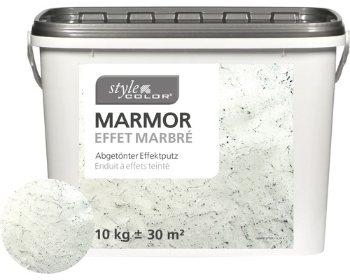 Effektputz Marmor-Effekt StyleColor MARMOR weiß10 kg