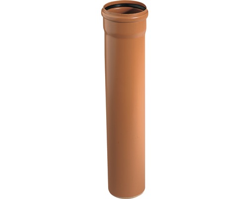 KG-Rohr PVC NW 250 Rot 1000 mm
