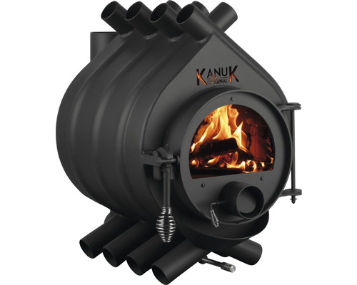 Warmluftofen Kanuk® Original schwarz 7 kW
