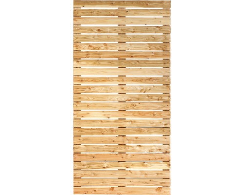 Zaunelement Rhombus Lärche 90x180 cm natur jetzt kaufen bei HORNBACH