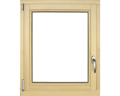 Holzfenster Kiefer lackiert 750x900 mm DIN Links