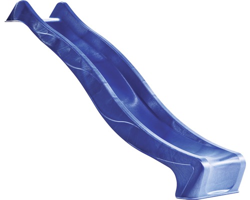 Wellenrutsche Kunststoff 300 cm blau