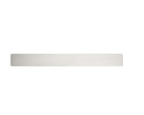 Edelstahlmontageplatte Reika für Magnetbadaccessoires 45,7x5 cm gebürstet
