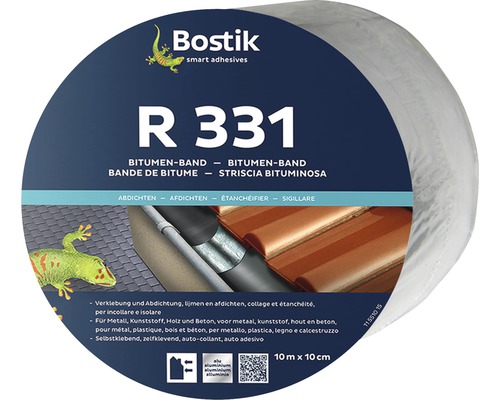 Bostik R 331 Bitumenband Aluminium selbstklebendes Dichtband 10 m x 10 cm