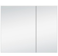 LED-Spiegelschrank DSK London light 2-türig 80x70 cm grau