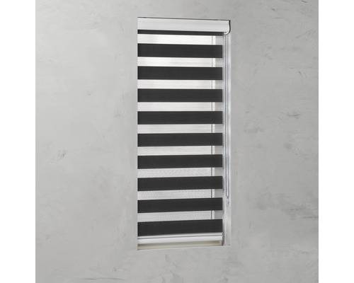 Soluna Doppelrollo D-R3, schwarz, 40x175 cm