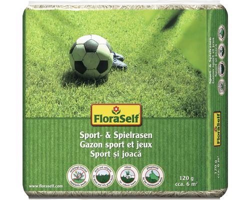 Rasensamen FloraSelf Sport- & Spielrasen 120 g / 4,8 m²
