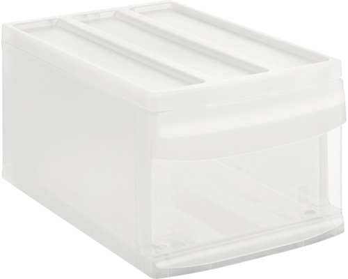 Schubladenbox Systemix M transparent