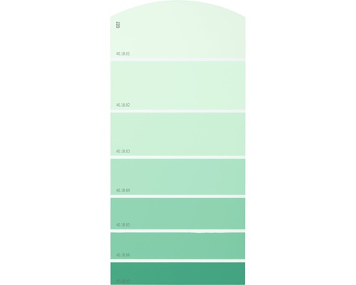Farbmusterkarte G02 Farbwelt grün 21x10 cm-0