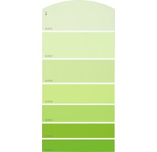 Farbmusterkarte G11 Farbwelt grün 21x10 cm-thumb-0