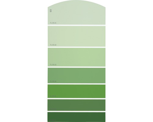 Farbmusterkarte G22 Farbwelt grün 21x10 cm-0