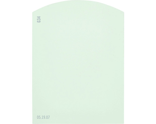 Farbmusterkarte G34 Off-White Farbwelt grün 9,5x7 cm-0