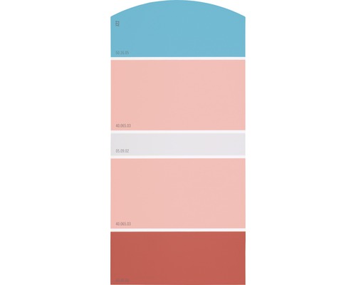Farbmusterkarte J22 Farben für Körper, Geist & Seele - stimmungsvoll & aktivierend 21x10 cm-0