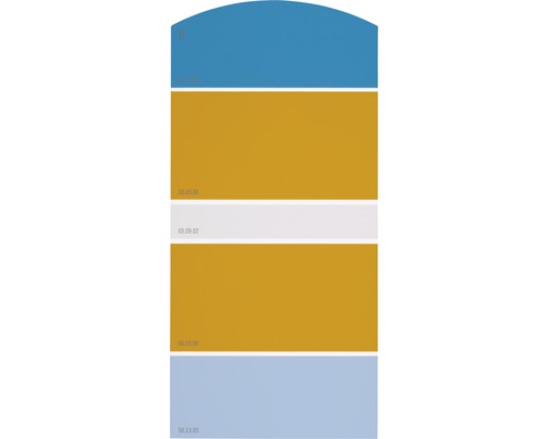 Farbmusterkarte J23 Farben für Körper, Geist & Seele - stimmungsvoll & aktivierend 21x10 cm-0