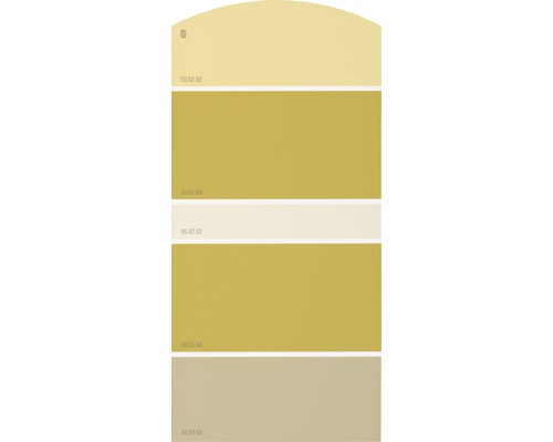 Farbmusterkarte J09 Farben für Körper, Geist & Seele - behaglich & entspannend 21x10 cm-0