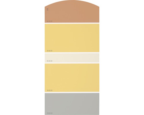 Farbmusterkarte J10 Farben für Körper, Geist & Seele - behaglich & entspannend 21x10 cm-0