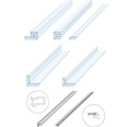 Knauf Zargenlose Türlaibung für Glastürblatt Fertigwanddicke 125 mm Pocket Kit Schiebetürsystem