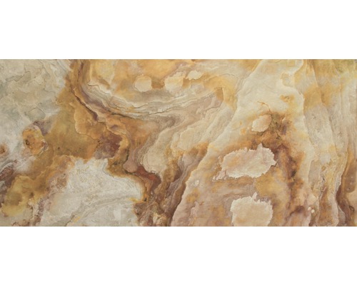 Naturstein Schieferplatte Slate-Lite Translucent 120,0x240,0 cm beige rot