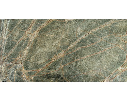 Naturstein Schieferplatte Slate-Lite 61,0x122,0 cm grün braun