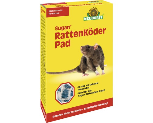 Rattenkörder Neudorff Sugan Pads 400 g