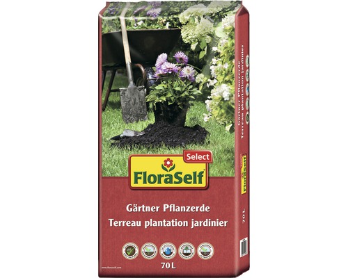 Gärtner-Pflanzerde FloraSelf Select 70 L