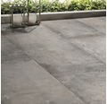 FLAIRSTONE Feinsteinzeug Terrassenplatte Loft Grey 120 x 60 x 2 cm rektifizierte Kante
