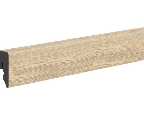 Sockelleiste PVC risseiche natur foliert 15x39x2400 mm