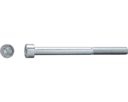 Innensechskantschraube Zylinderkopf Innensechskant (SW) Teilgewinde 10 x 45 mm (S8) Stahl galvanisch verzinkt 100 Stück DIN 912-0