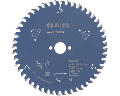 Kreissägeblatt Expert for Wood Ø 165x20 mm Z 48