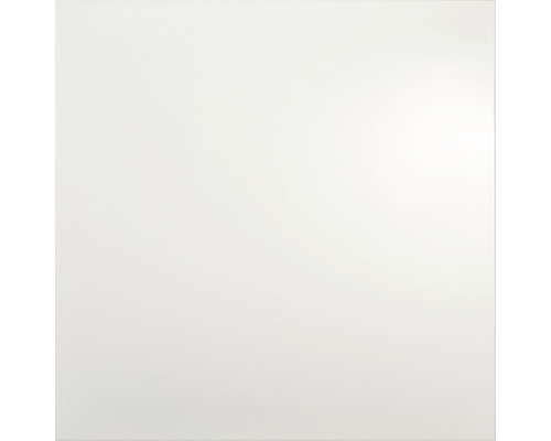 Feinsteinzeug Bodenfliese Alaska 60,8x60,8 cm weiß glänzend