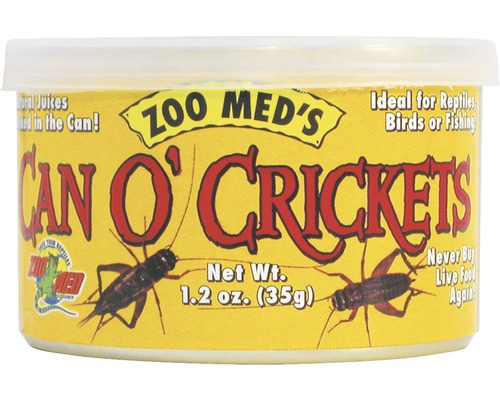 Konservierte Grillen ZOO MED Can O' Crickets (60 crickets/can) 34 g-0