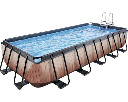 exit frame pool premium 540x250 cm holz jetzt kaufen bei hornbach osterreich