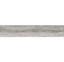 Feinsteinzeug Bodenfliese Limewood 23,3x120,0 cm grau matt-thumb-8