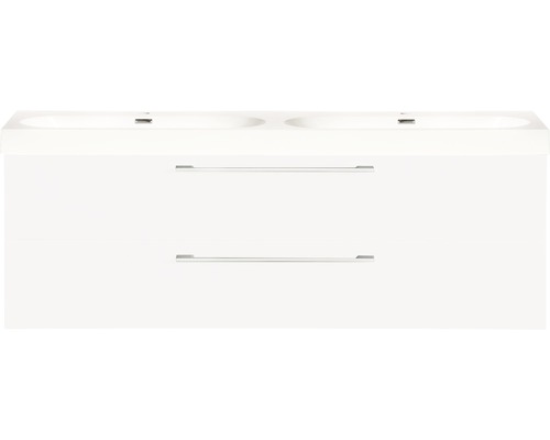 Badmöbel-Set Differnz Somero 57x120x38 cm mit Waschbecken weiß