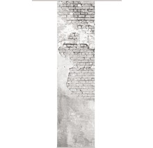 Flächenvorhang Wallona Digitaldruck grau 60x245 cm-thumb-0