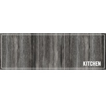 Schmutzfangläufer Cook&Wash Kitchen wood anthrazit 50x150 cm-thumb-0