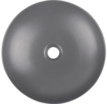 Aufsatzwaschtisch Corvo rund 40 cm grau-thumb-3