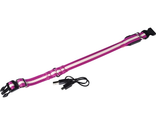 LED Halsband 44,5 cm rosa, blau-0