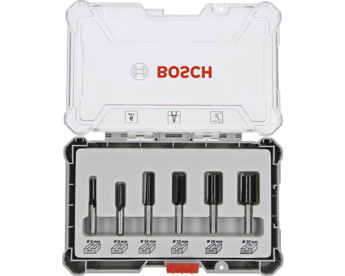 Fräser Set Bosch 6-tlg. 8 mm