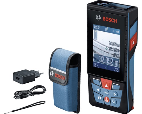 Laser-Entfernungsmesser Bosch Professional GLM 120 C inkl. Transportzubehör