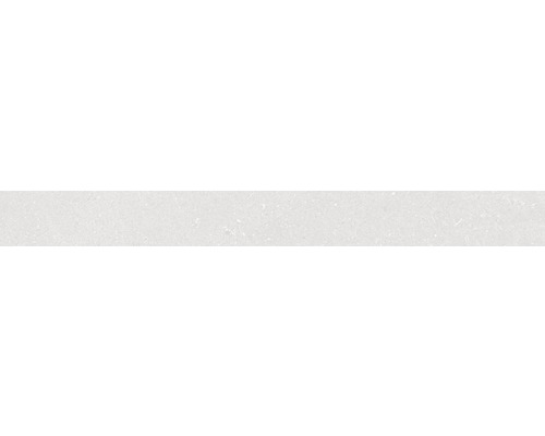 Feinsteinzeug Sockelfliese Alpen 6,0x60,0 cm weiß