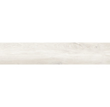 Feinsteinzeug Bodenfliese Limewood 23,3x120,0 cm weiß matt-thumb-9