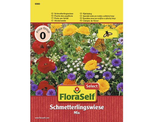 Blumenwiesensamen FloraSelf Select Schmetterlingswiese-0